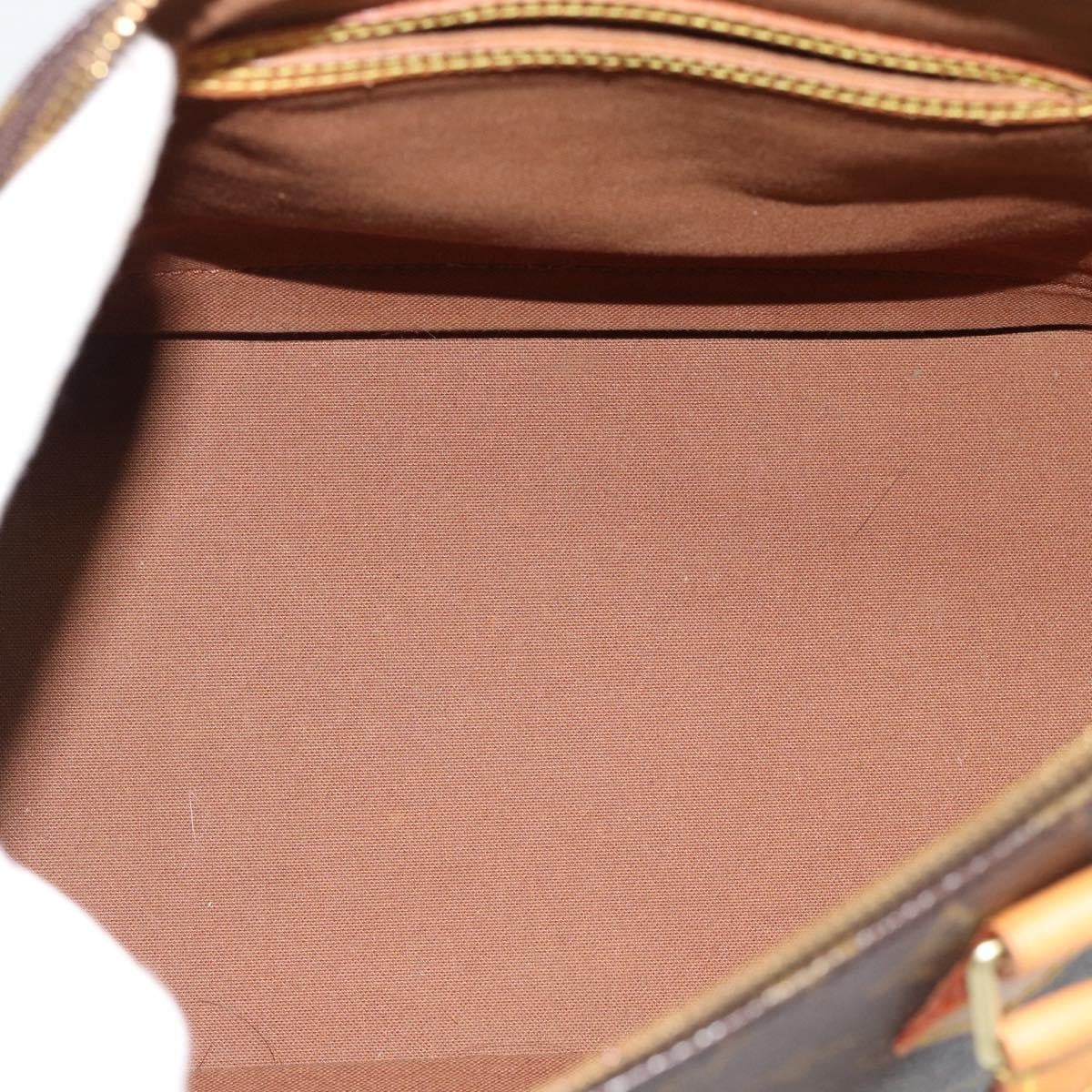 Louis Vuitton Alma Monogram Canvas Brown Canvas Handbag (Pre-Owned)