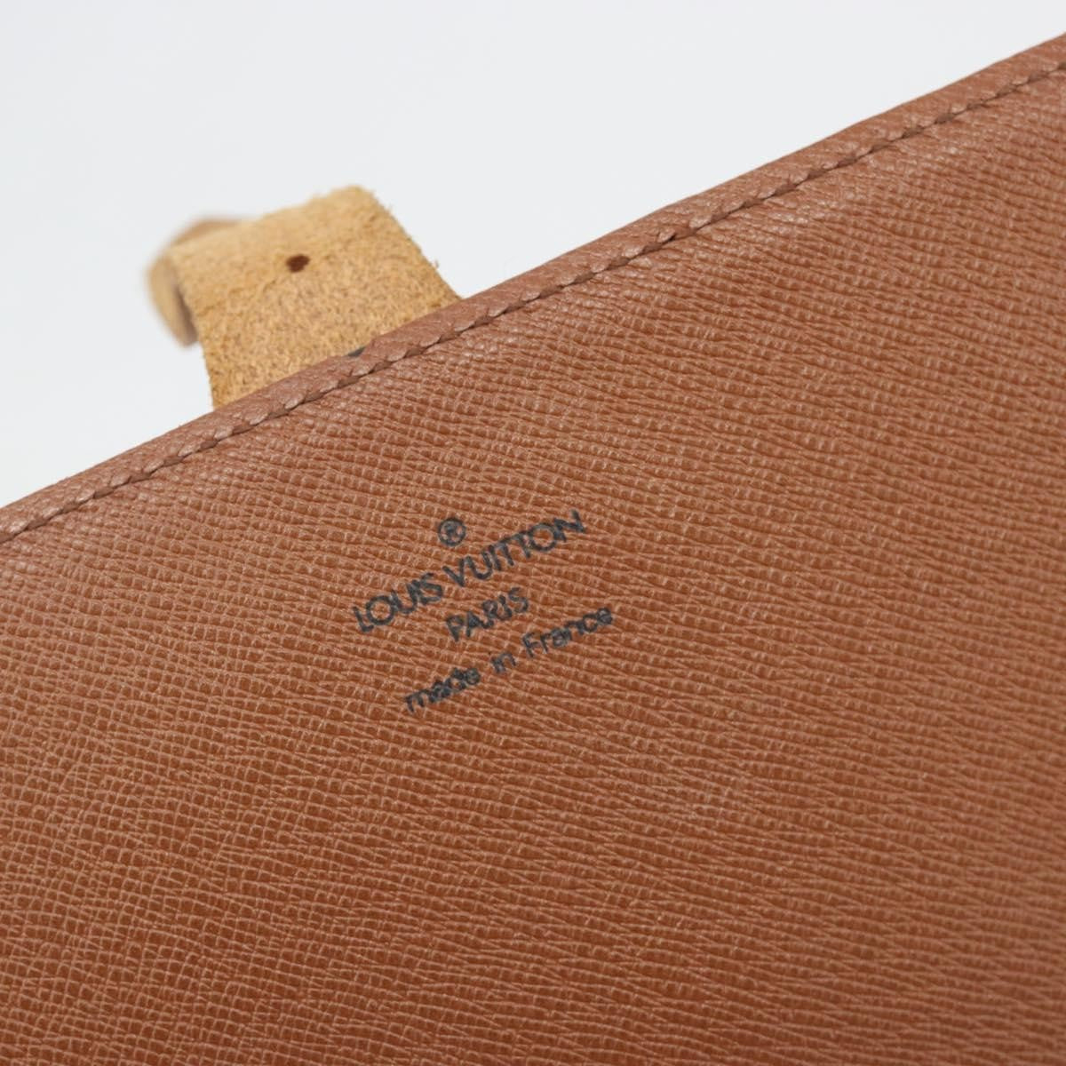 Louis Vuitton Cartouchiere Monogram Canvas Brown Canvas Shoulder Bag Bag (Pre-Owned)