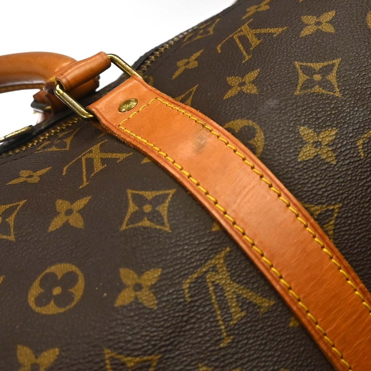 Louis Vuitton Keepall Monogram Canvas Brown Canvas Travel Bag Bag (Pre-Owned)