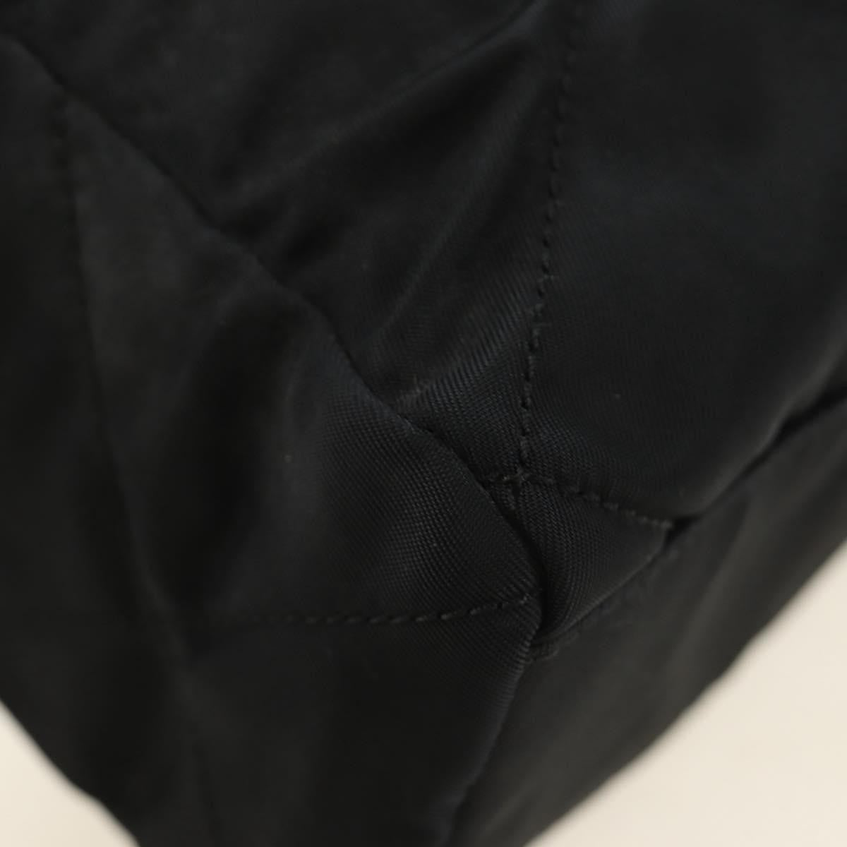 Prada Re-Edition 1995 Chain Tote Quilted Re-Nylon Black Nylon Shoulder Bag Bag (Pre-Owned)