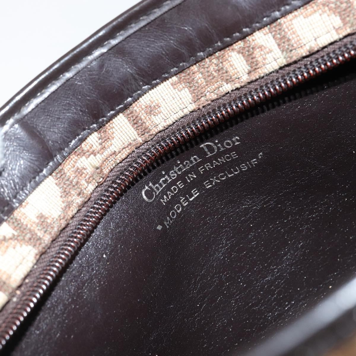 Christian Dior Trotter Shoulder Canvas Beige Canvas Shoulder Bag Bag (Pre-Owned)