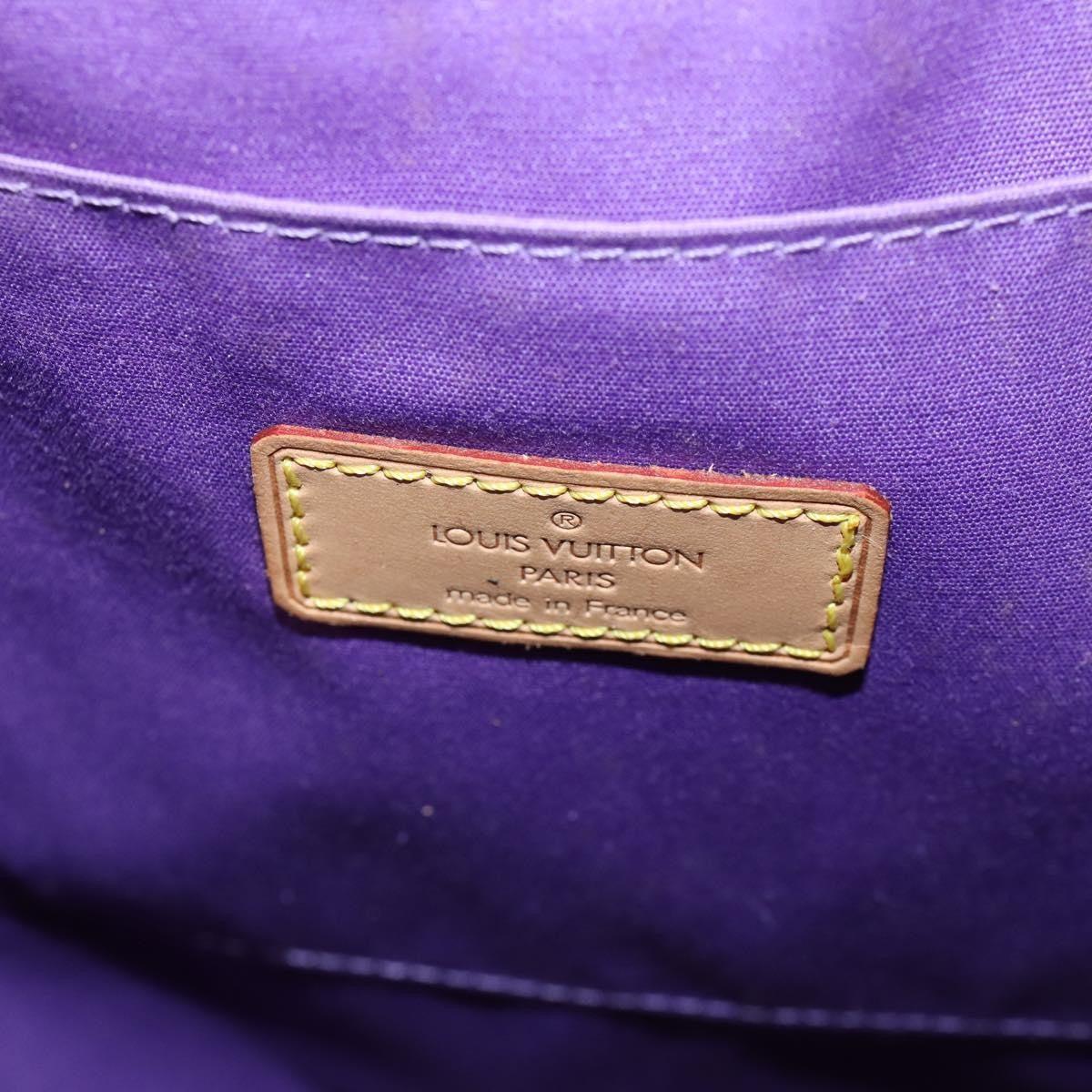 Louis Vuitton Morton Patent Leather Purple Patent_Leather Shoulder Bag Bag (Pre-Owned)