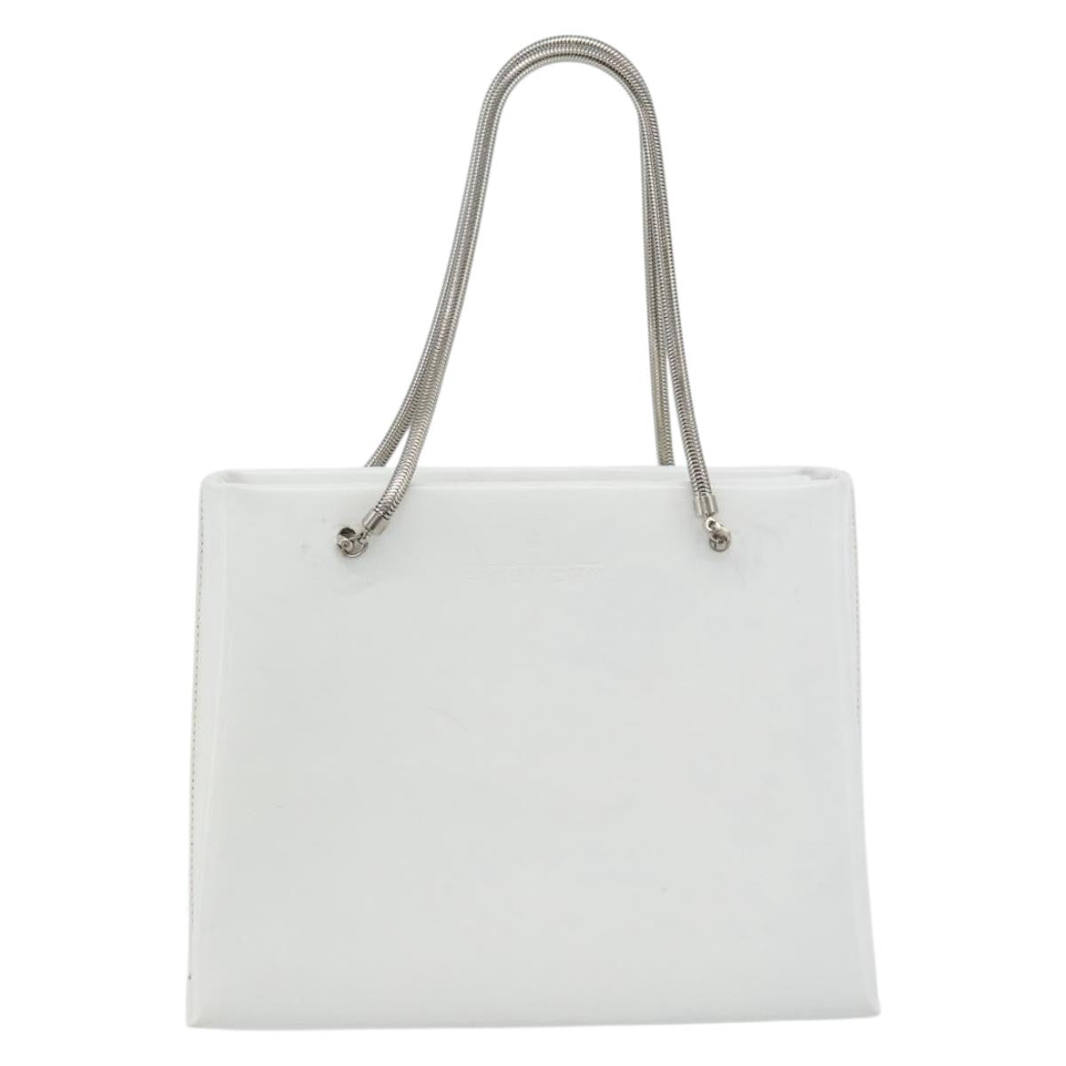 Givenchy Shoulder Leather White Leather Shoulder Bag Bag (Pre-Owned)