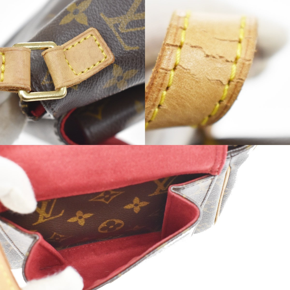 Louis Vuitton Viva Cite Monogram Canvas Brown Canvas Handbag (Pre-Owned)
