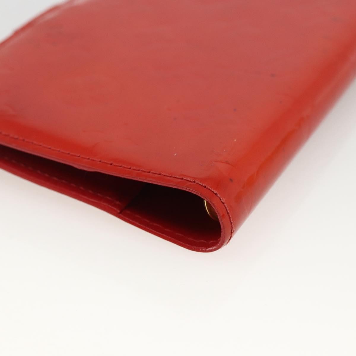 Louis Vuitton Agenda Cover Patent Leather Red Patent_Leather Clutche & Pouche Bag (Pre-Owned)