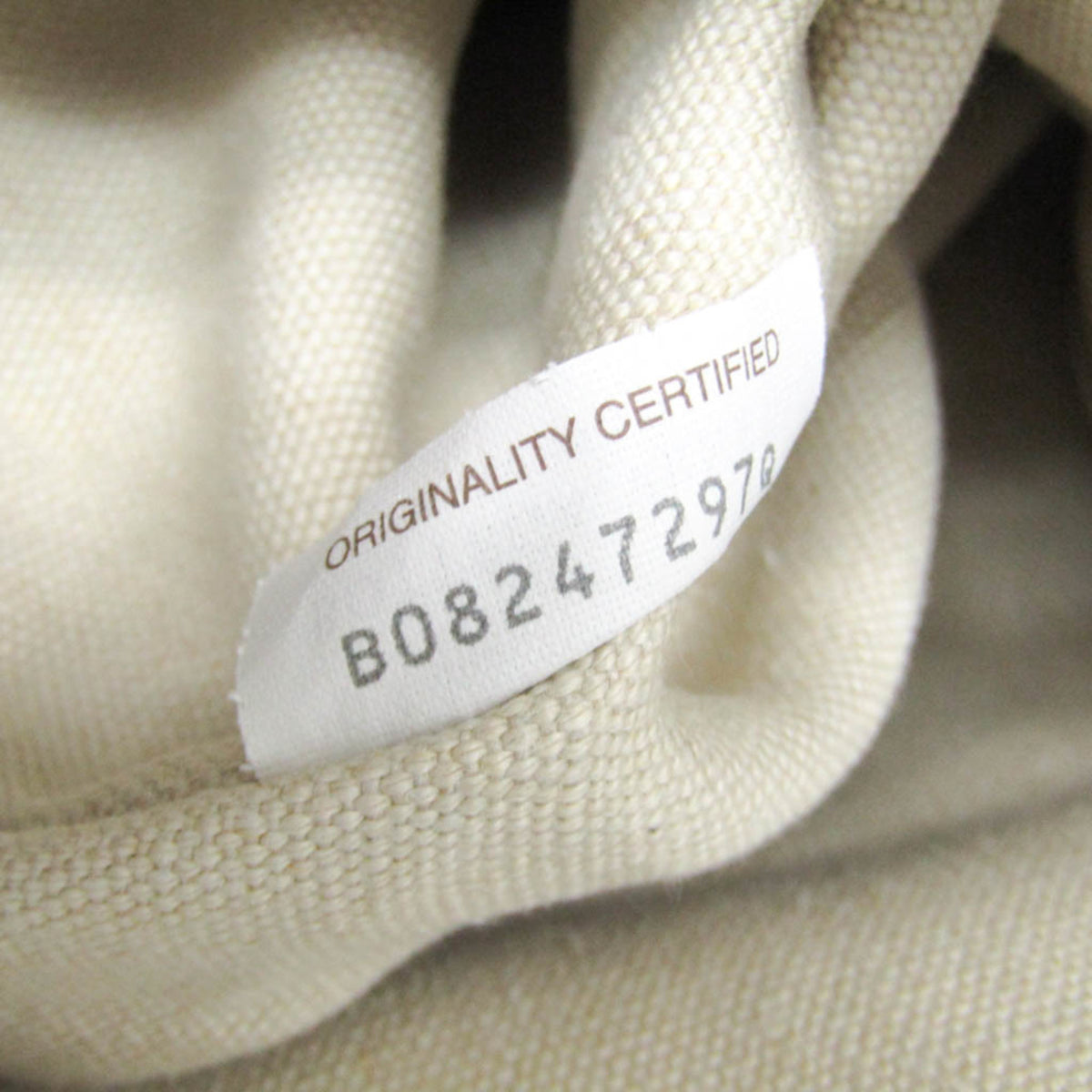 Bottega Veneta Fold Over Canvas With Leather Beige Canvas Crossbody Bag Bag (Pre-Owned)