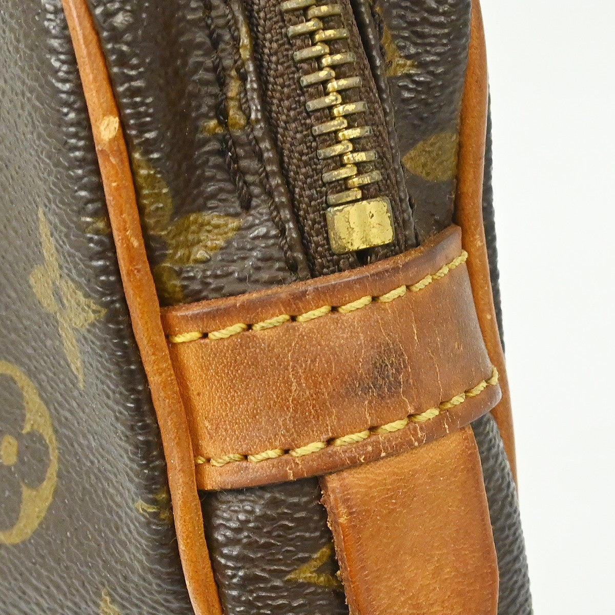 Louis Vuitton Marly Dragonne Clutch Monogram Canvas Brown Canvas Clutche & Pouche Bag (Pre-Owned)