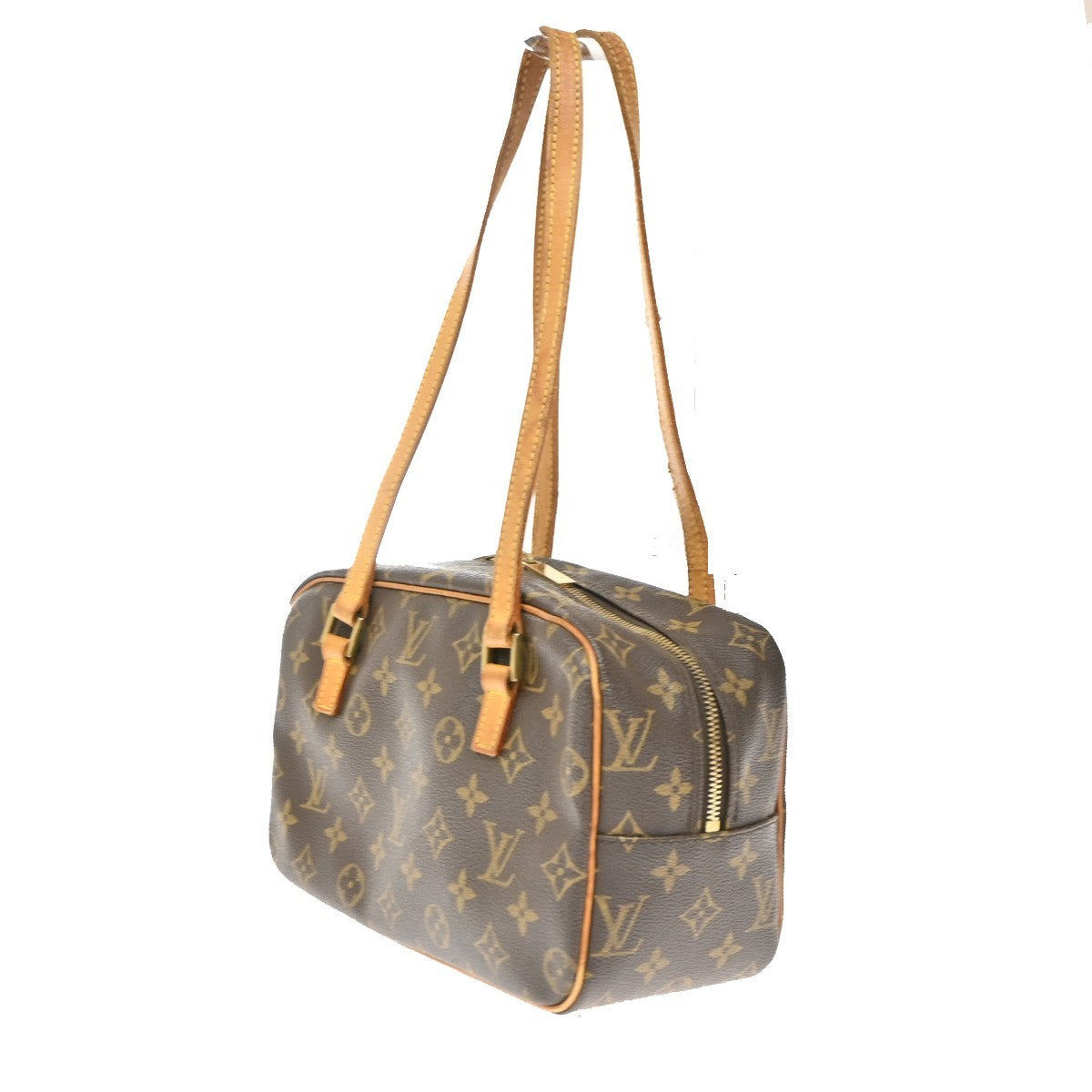 Louis Vuitton Cite Monogram Canvas Brown Canvas Handbag (Pre-Owned)