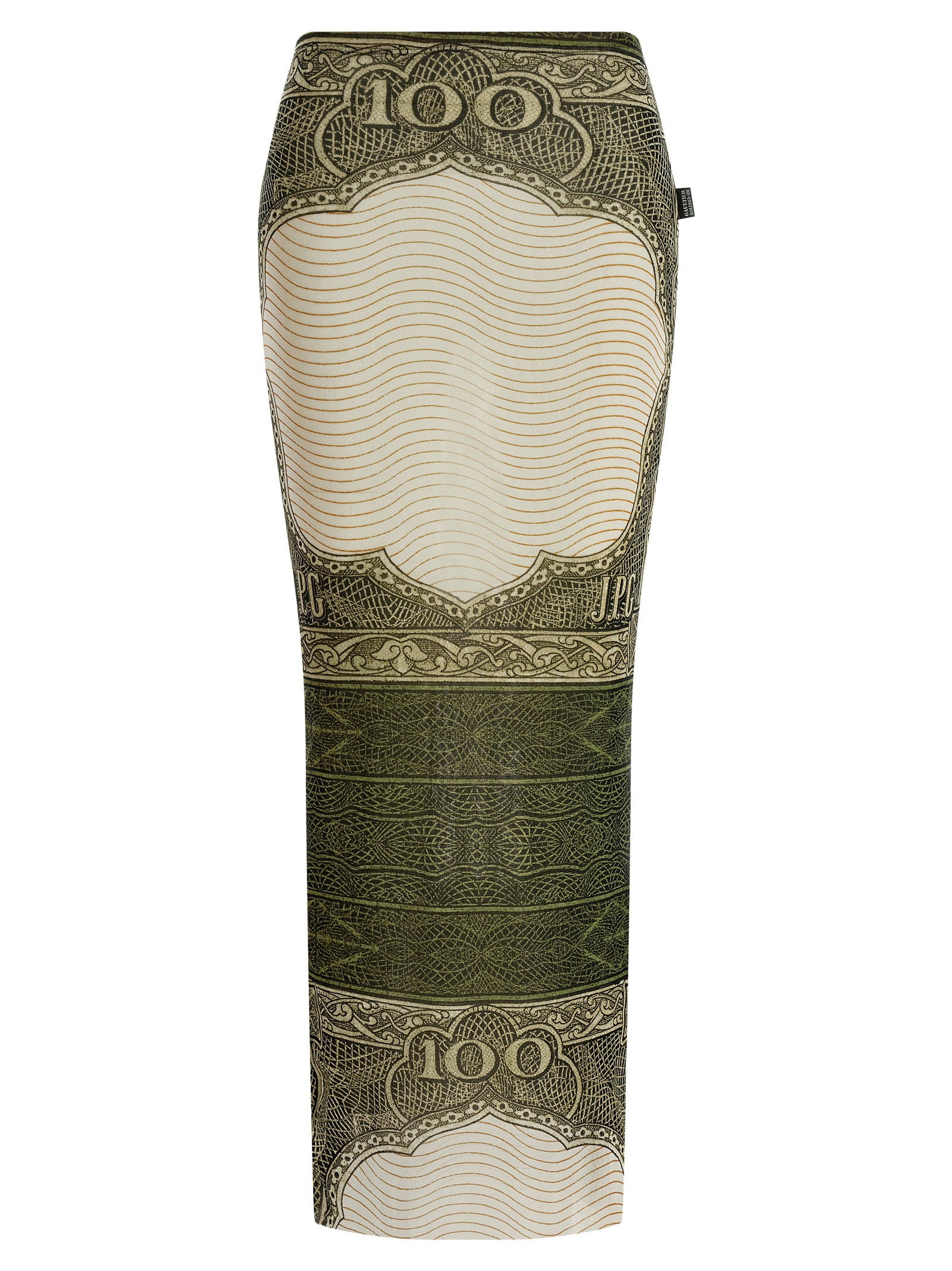 Jean Paul Gaultier Women's Re-Edition - The Green Cartouche Skirt