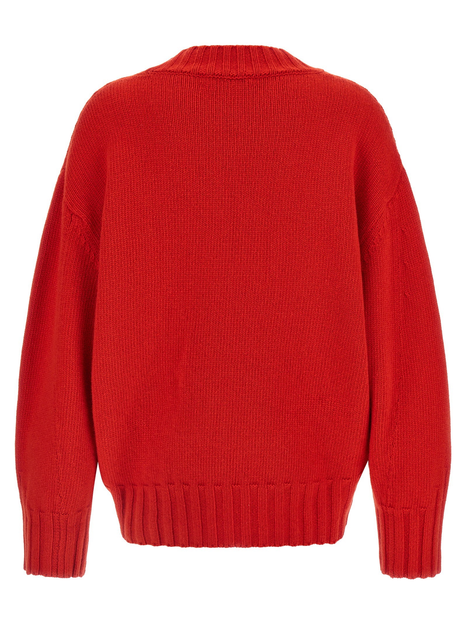 The Attico Women's Asymmetrical Hem Sweater