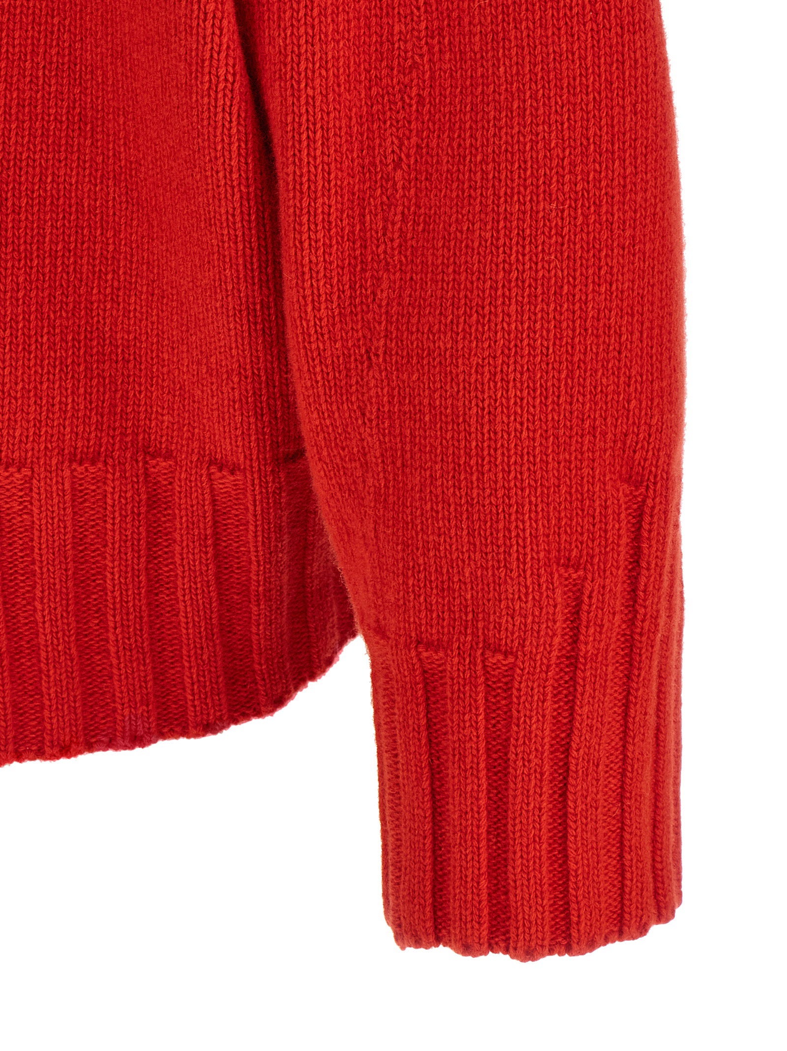 The Attico Women's Asymmetrical Hem Sweater