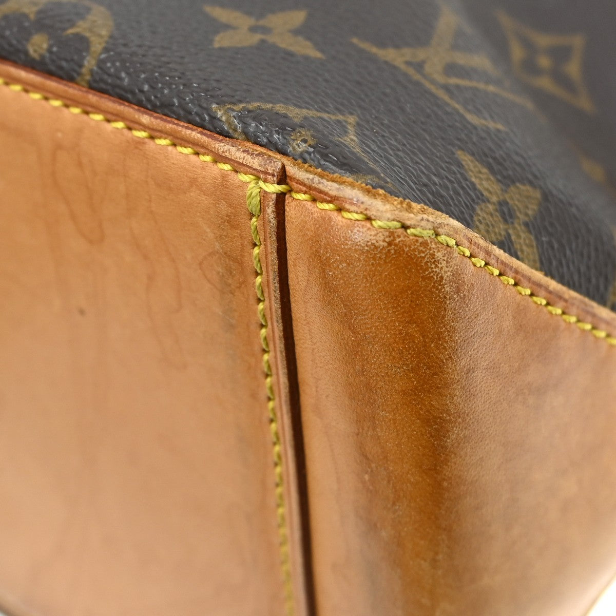 Louis Vuitton Cabas Piano Monogram Canvas Brown Canvas Tote Bag Bag (Pre-Owned)