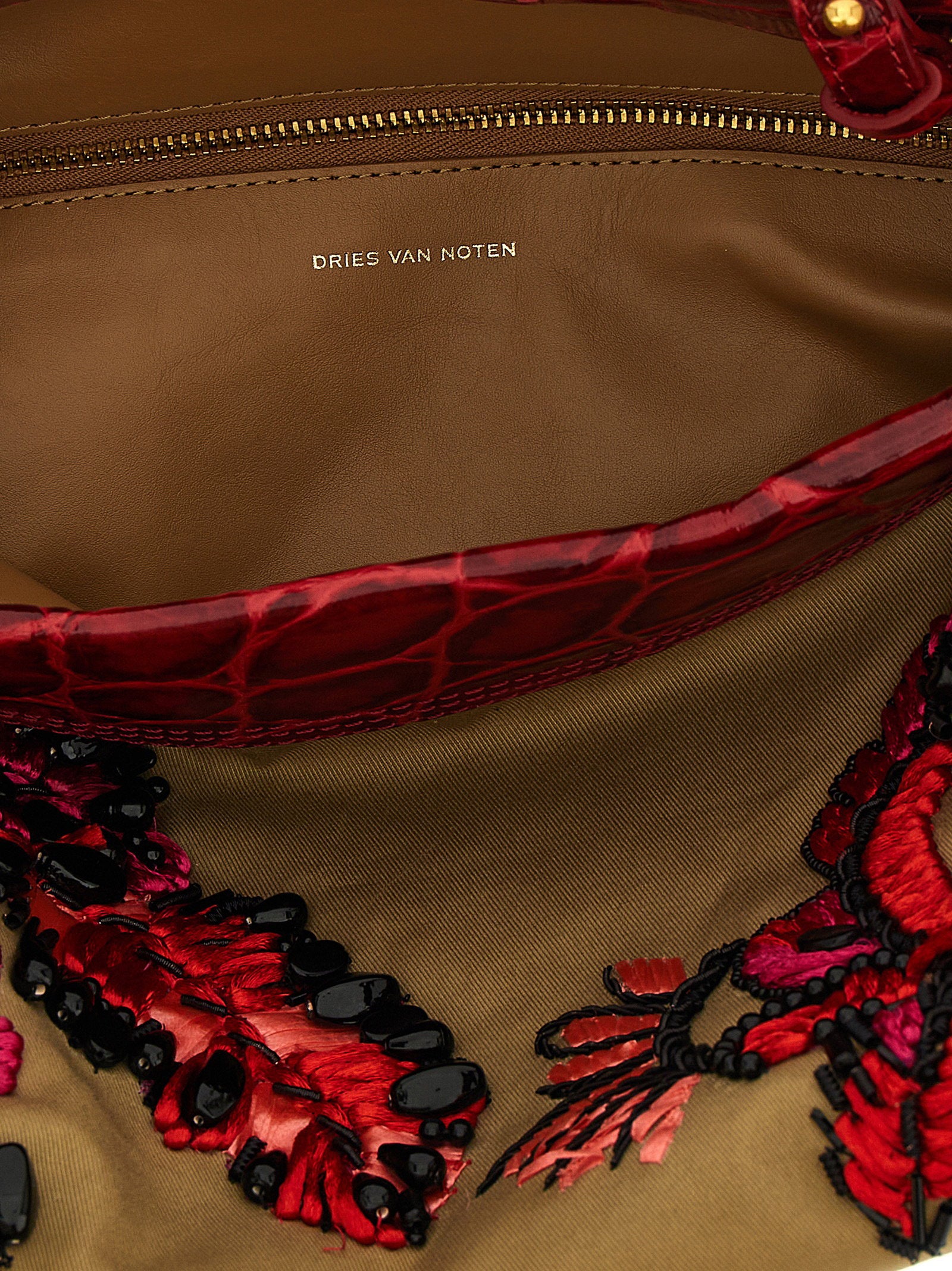 Dries Van Noten Women's Embroidery Clutch