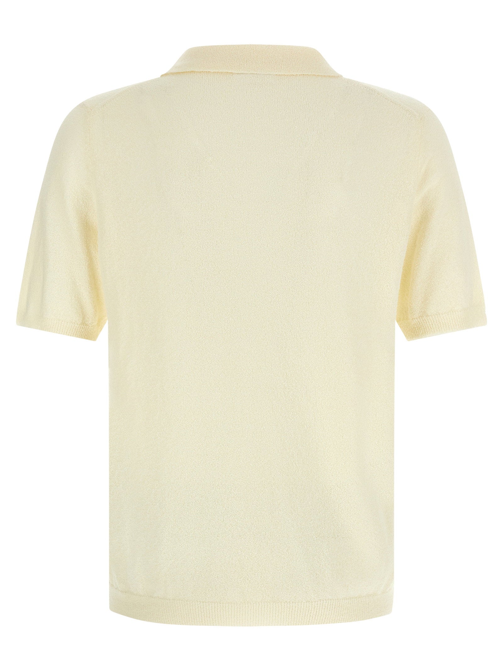 Roberto Collina Men's Spongy Effect Polo Shirt