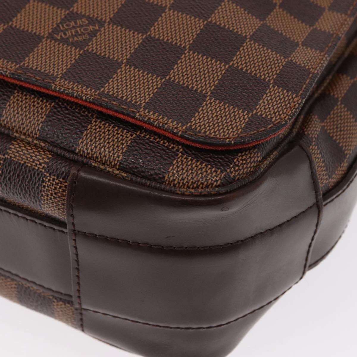 Louis Vuitton Bastille Damier Ebene Brown Canvas Shoulder Bag Bag (Pre-Owned)