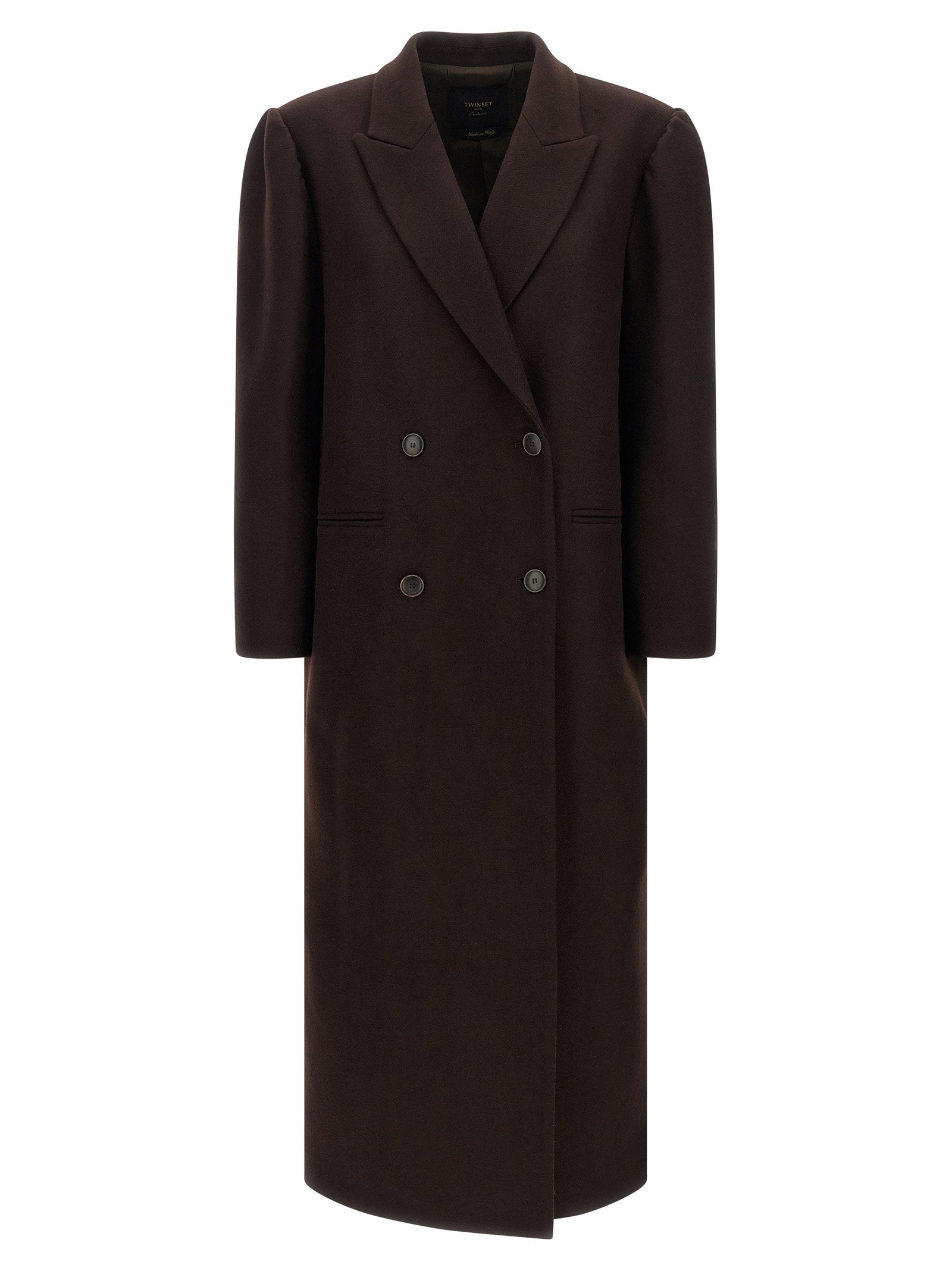 Twin Set Women's Double-Breasted Coat