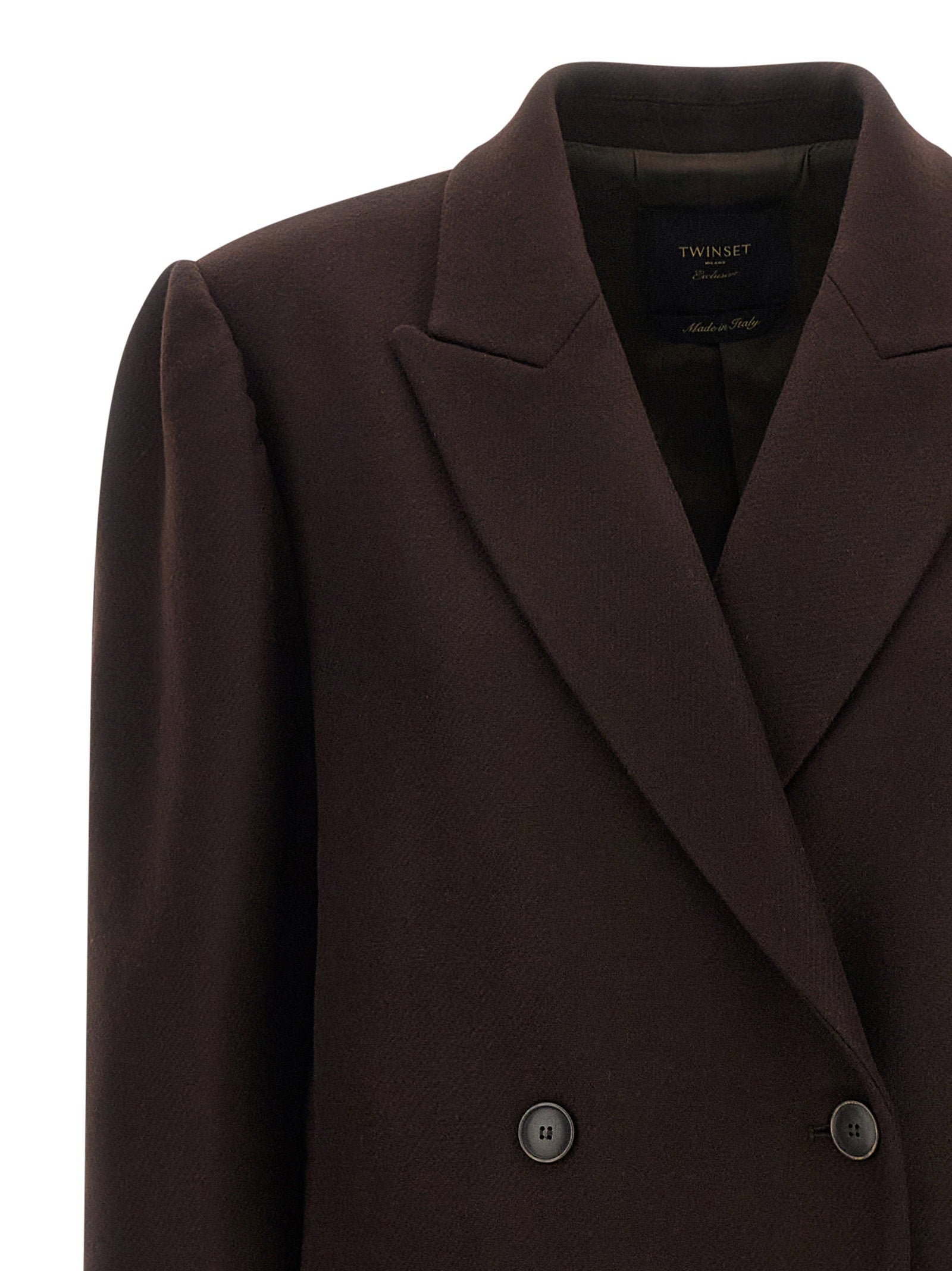 Twin Set Women's Double-Breasted Coat
