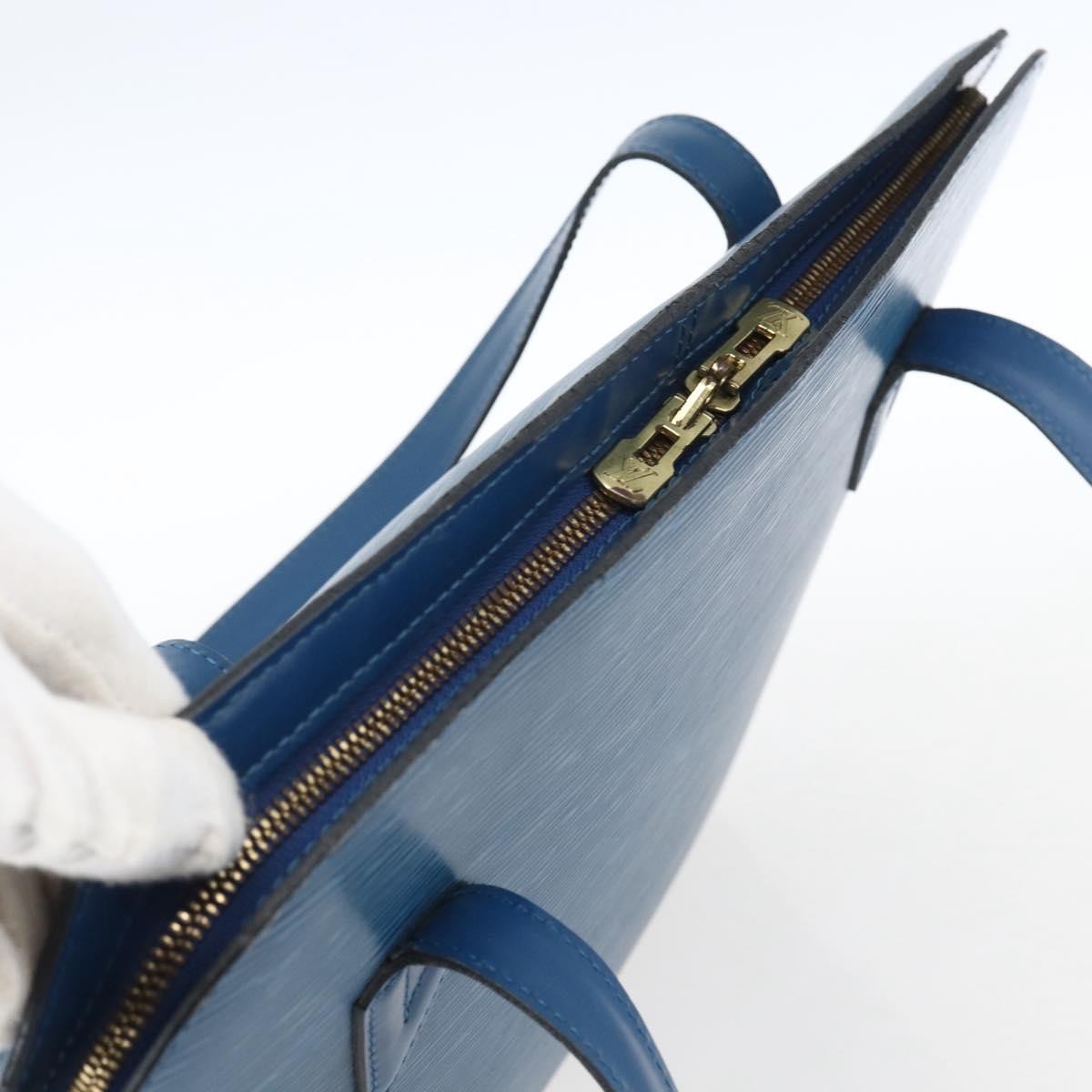 Louis Vuitton Lussac Epi Leather Blue Leather Shoulder Bag Bag (Pre-Owned)