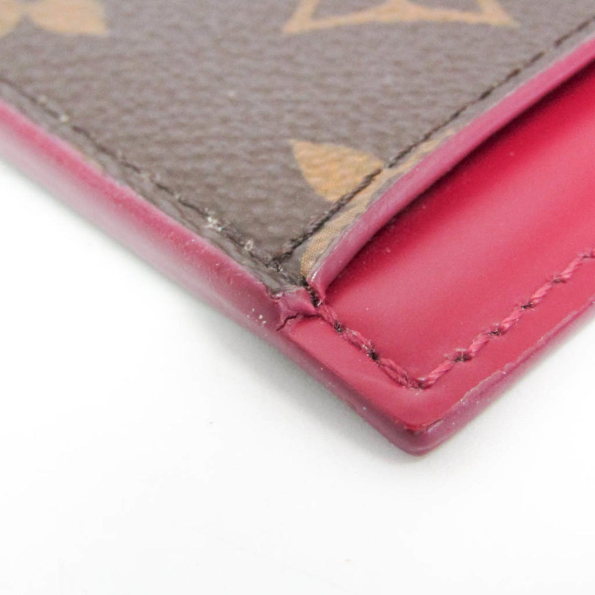 Louis Vuitton Zipped Card Holder Nm Monogram Canvas Brown Canvas Card Holders Accessory (Pre-Owned)