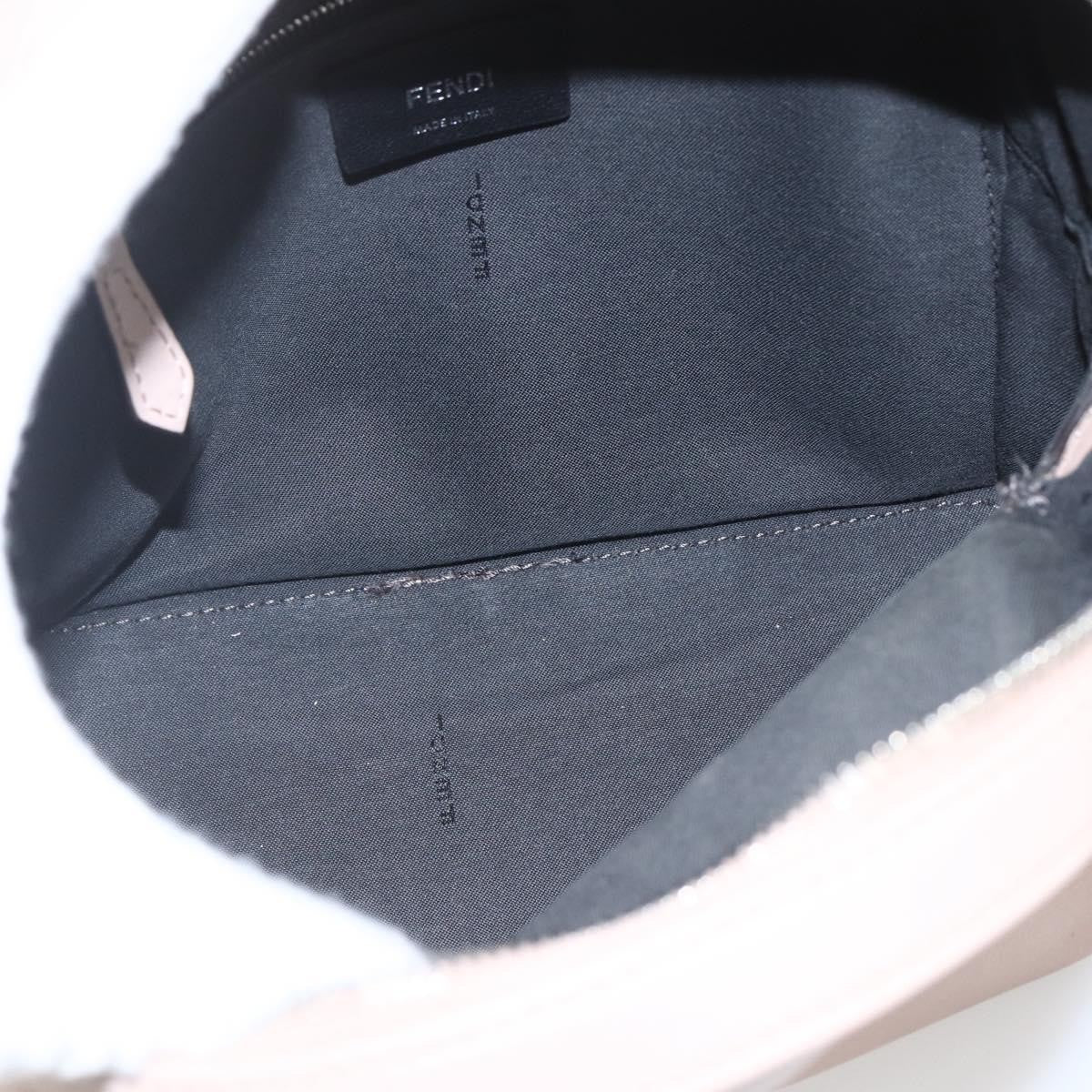 Fendi By The Way Leather Beige Leather Backpack Bag (Pre-Owned)