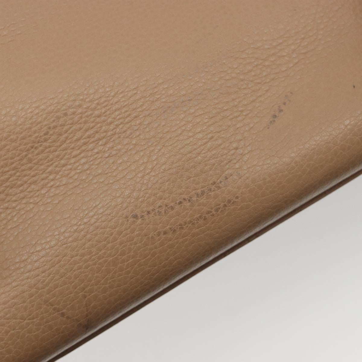 Saint Laurent Muse Two Leather Beige Leather Handbag (Pre-Owned)