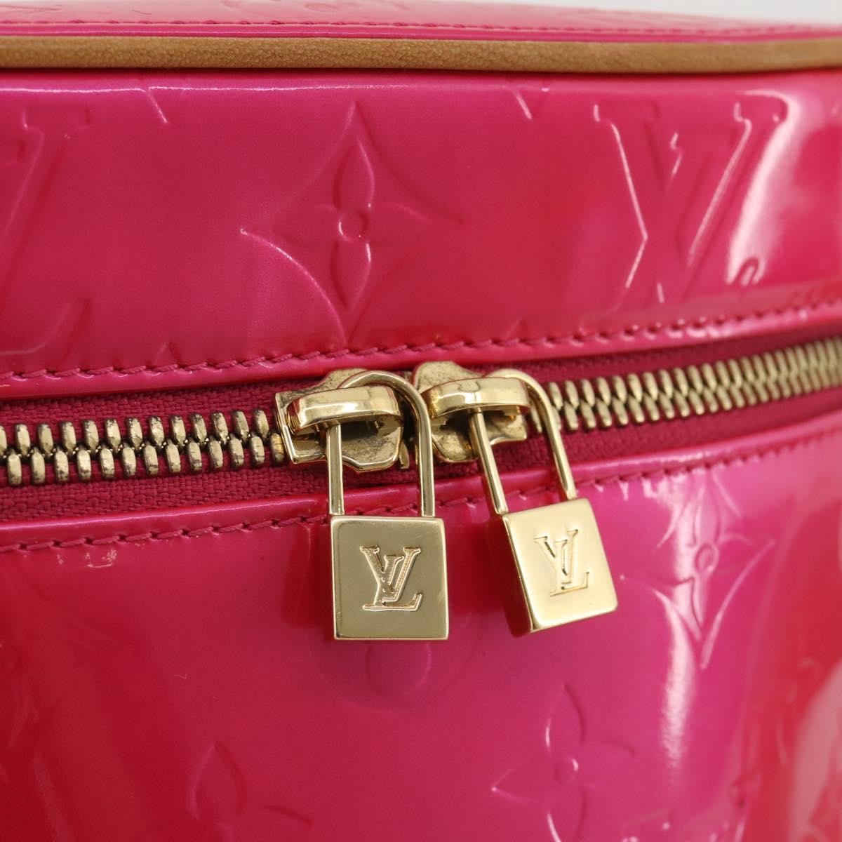 Louis Vuitton Sullivan Monogram Vernis Pink Patent_Leather Shoulder Bag Bag (Pre-Owned)