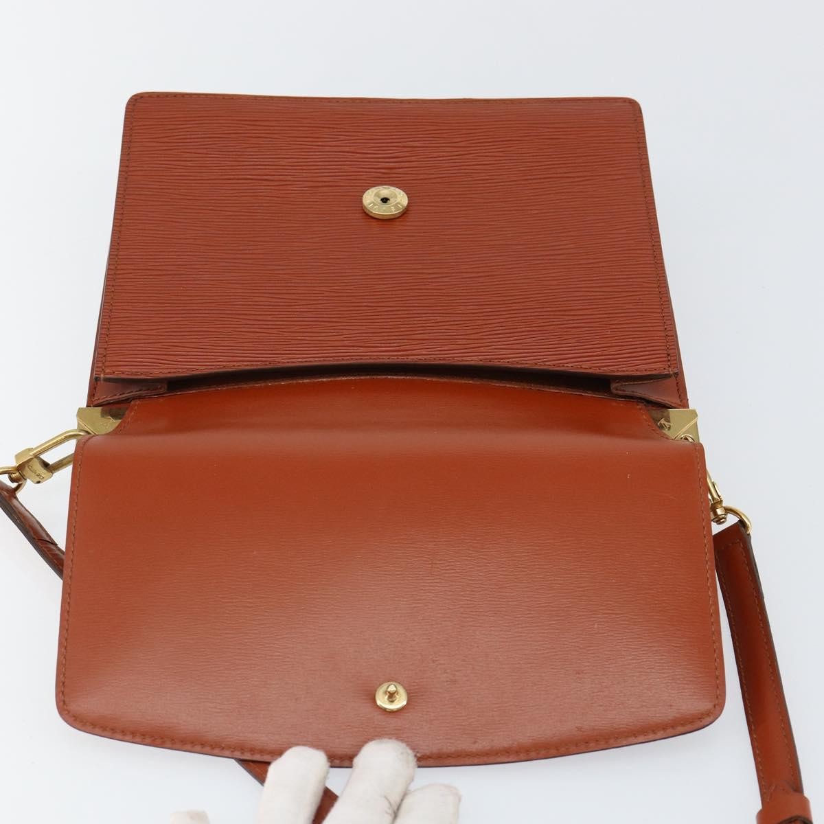 Louis Vuitton Grenelle Epi Leather Brown Leather Shoulder Bag Bag (Pre-Owned)