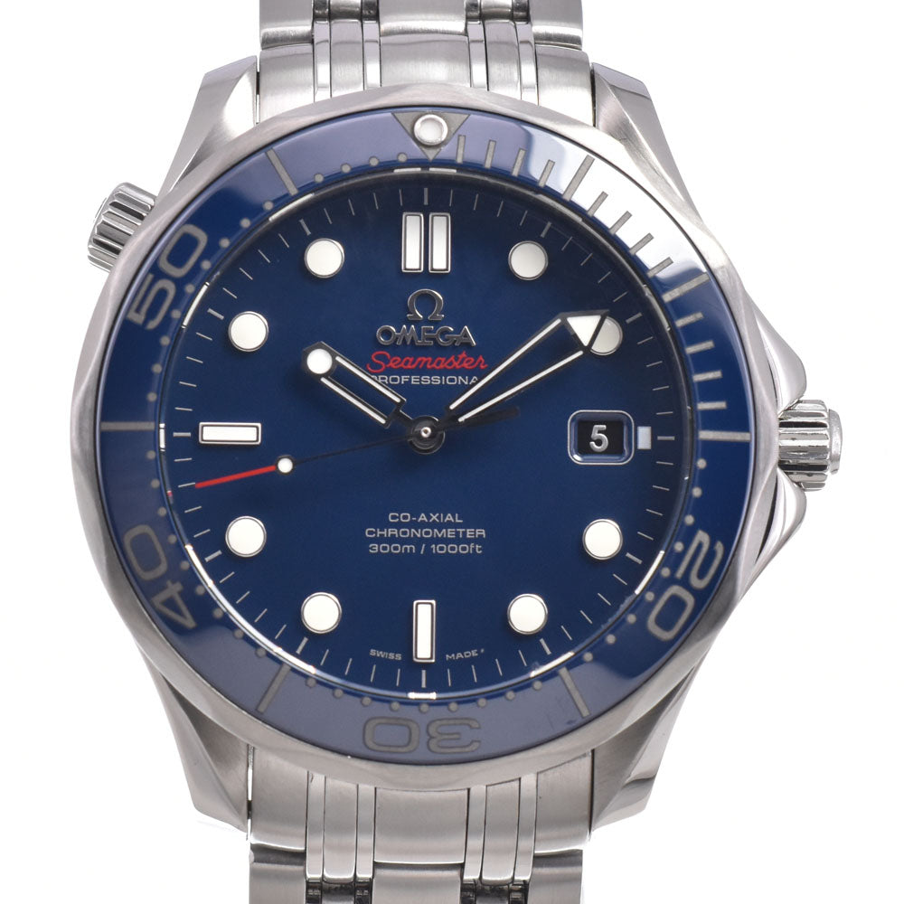 Omega Seamaster Diver 300M Co-Axial Master Chronometer Automatic Stainless Steel And Yellow Gold Watch (Pre-Owned)