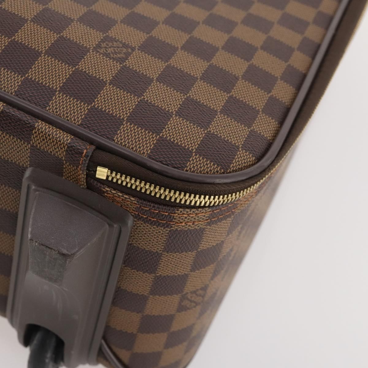 Louis Vuitton Pegase Business Luggage Damier Ebene Black Canvas Travel Bag Bag (Pre-Owned)