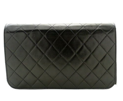 Chanel Wallet On Chain Black Leather Wallet  (Pre-Owned)