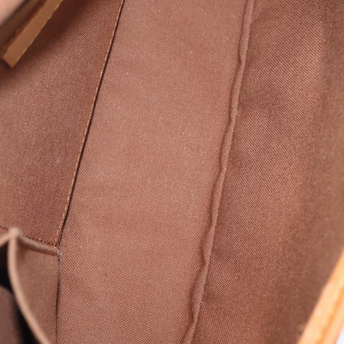 Louis Vuitton Sologne Monogram Canvas Brown Canvas Handbag (Pre-Owned)