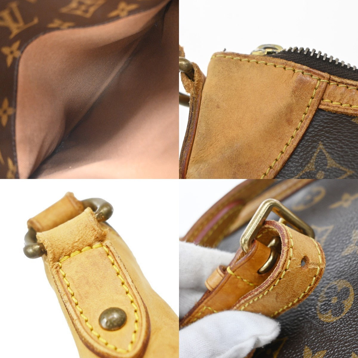 Louis Vuitton Odeon Monogram Canvas Brown Canvas Shoulder Bag Bag (Pre-Owned)