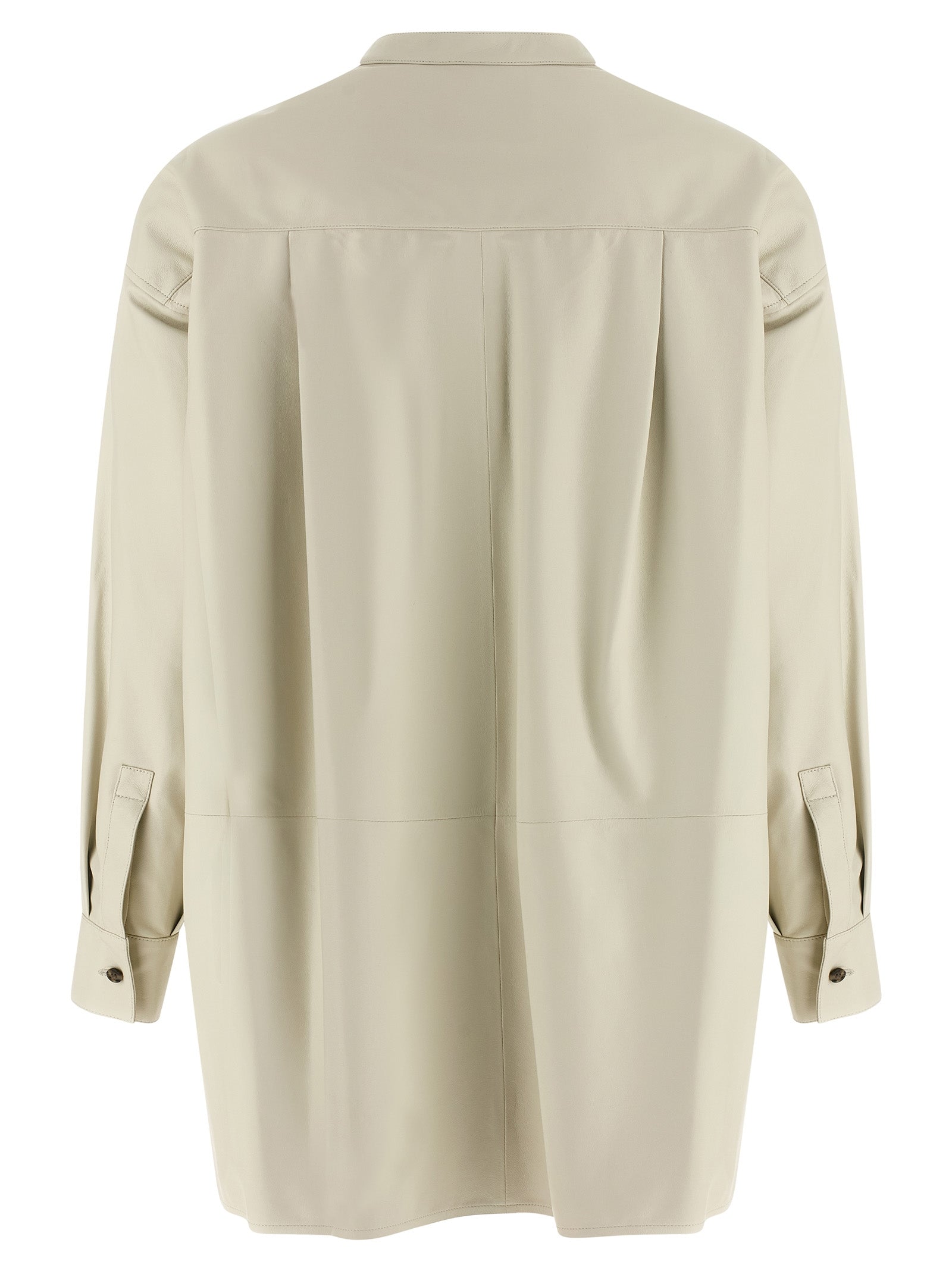 Yves Salomon Women's Leather Shirt
