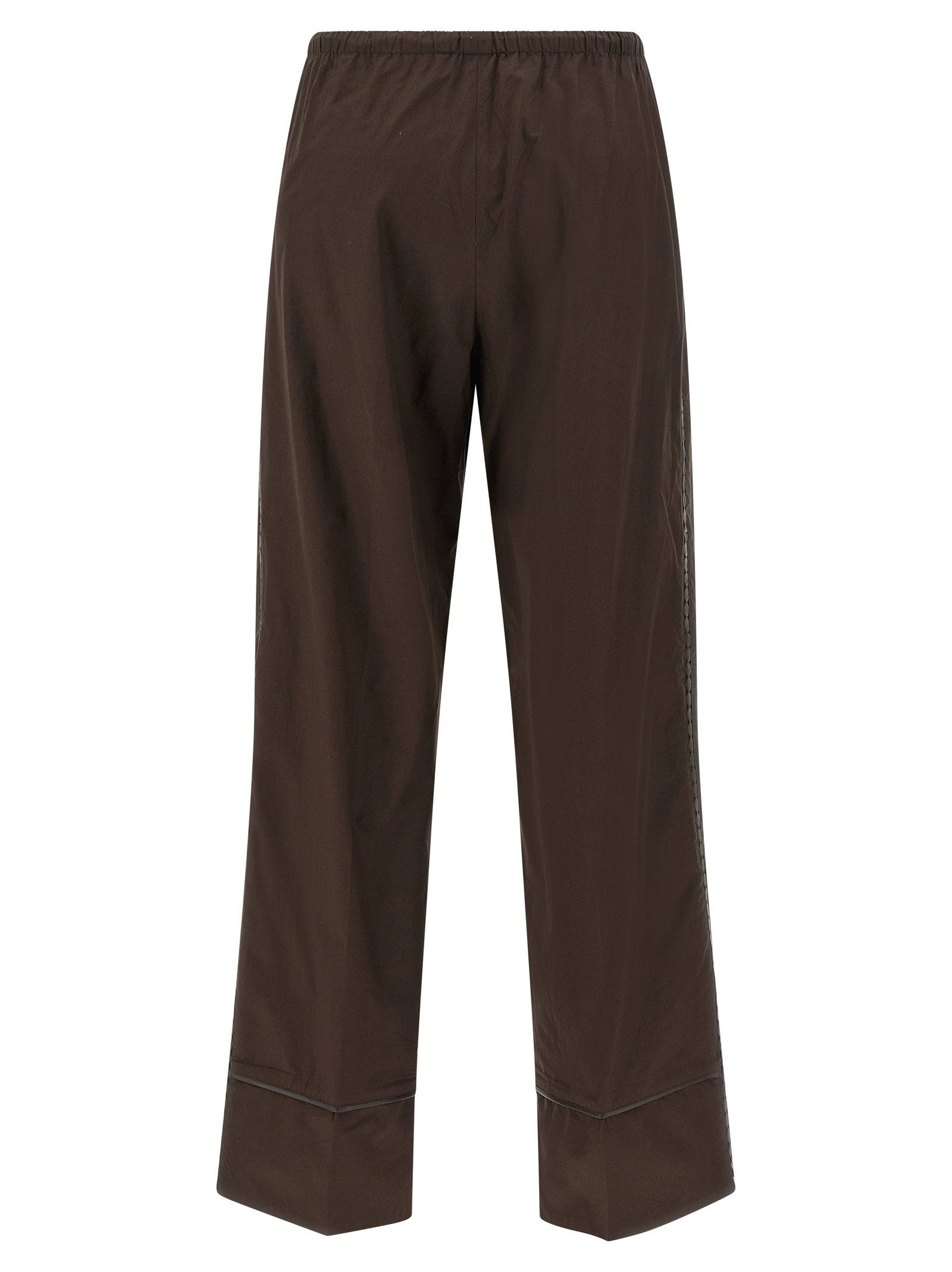 Yves Salomon Women's Leather Insert Pants