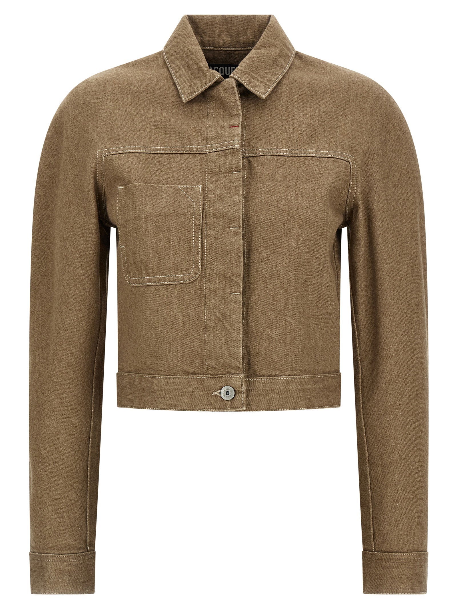 Jacquemus Women's La Veste Ovalo Cargo Jacket