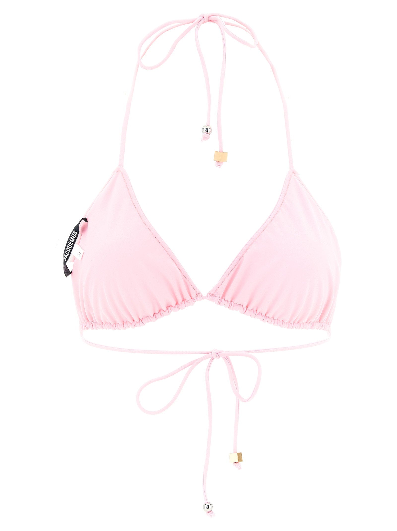 Jacquemus Women's Le Haut De Plage Triangle Bikini Top