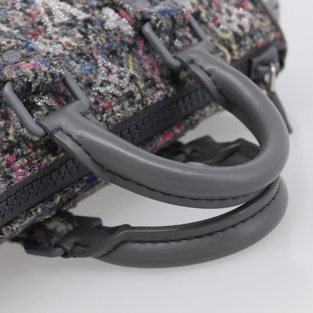 Louis Vuitton Keepall Bandouliere Lv Felt Multicolour Textile Travel Bag Bag (Pre-Owned)