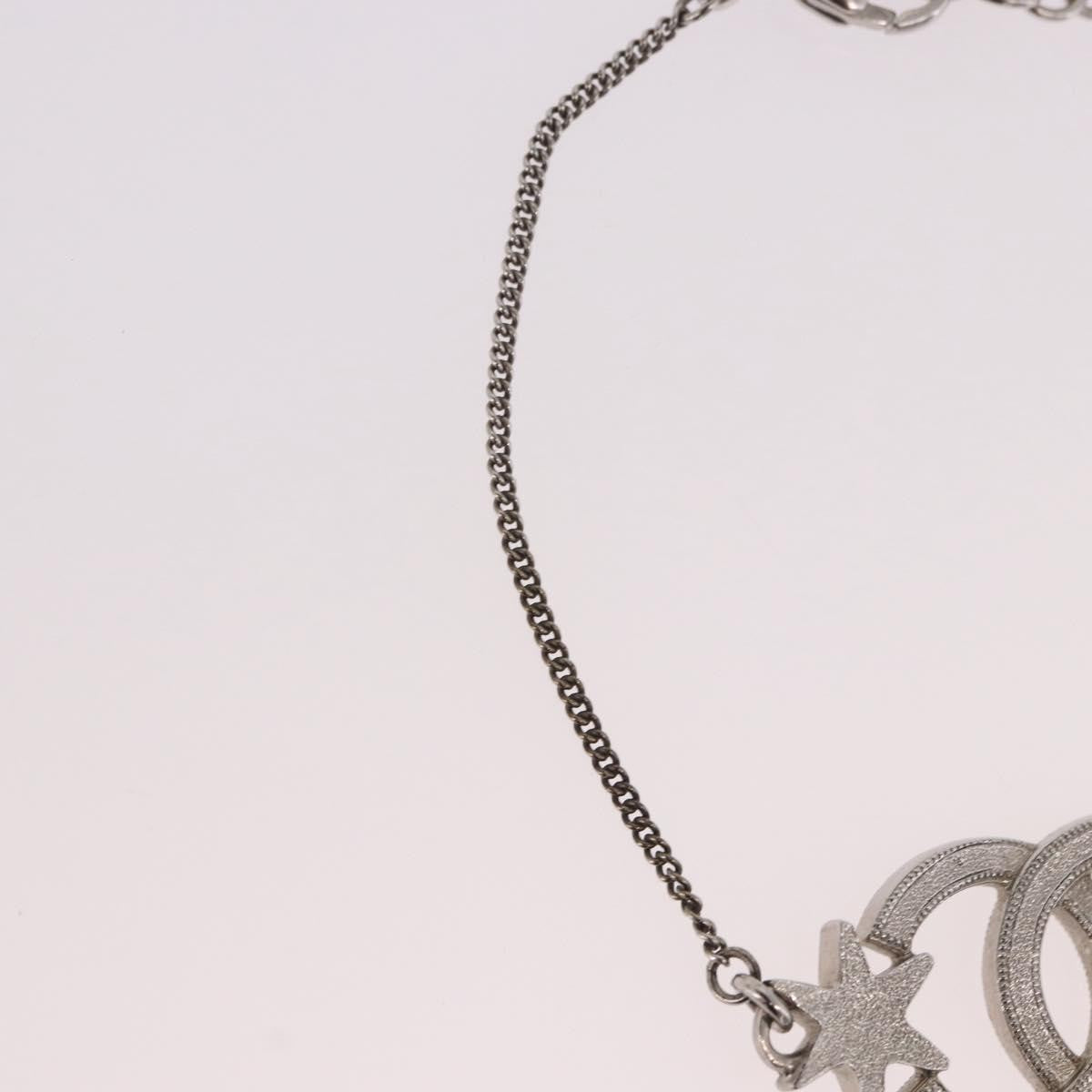 Chanel Cc Charm Metal Silver Metal Bracelet Jewelry (Pre-Owned)