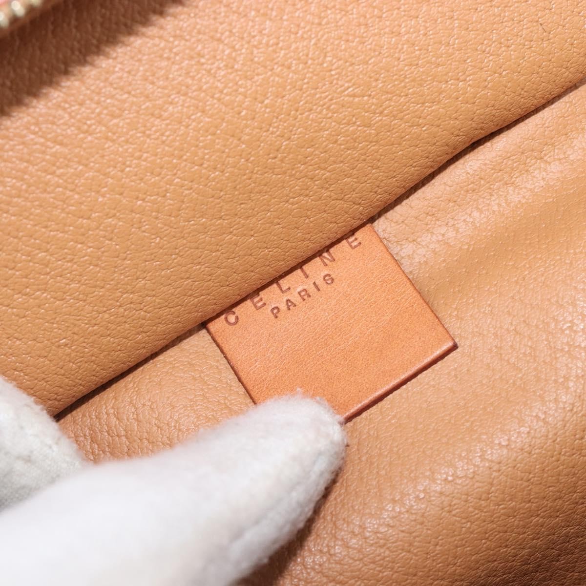 Celine Macadam Vanity Canvas Brown Canvas Clutche & Pouche Bag (Pre-Owned)