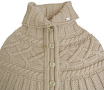Gucci Kids Brown Wool Sweater Poncho (Size 4)