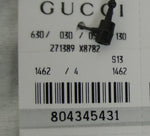 Gucci Kids Grey Long Sleeve Cashmere Turtle Neck Top Shirt With Script (Size 4)