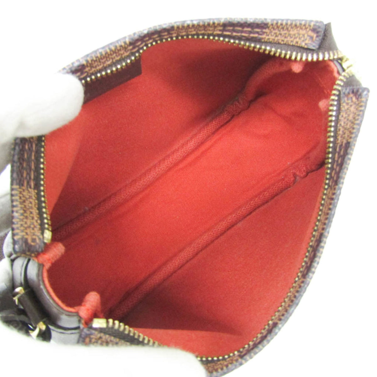 Louis Vuitton Trousse Make Up Damier Brown Canvas Clutche & Pouche Bag (Pre-Owned)