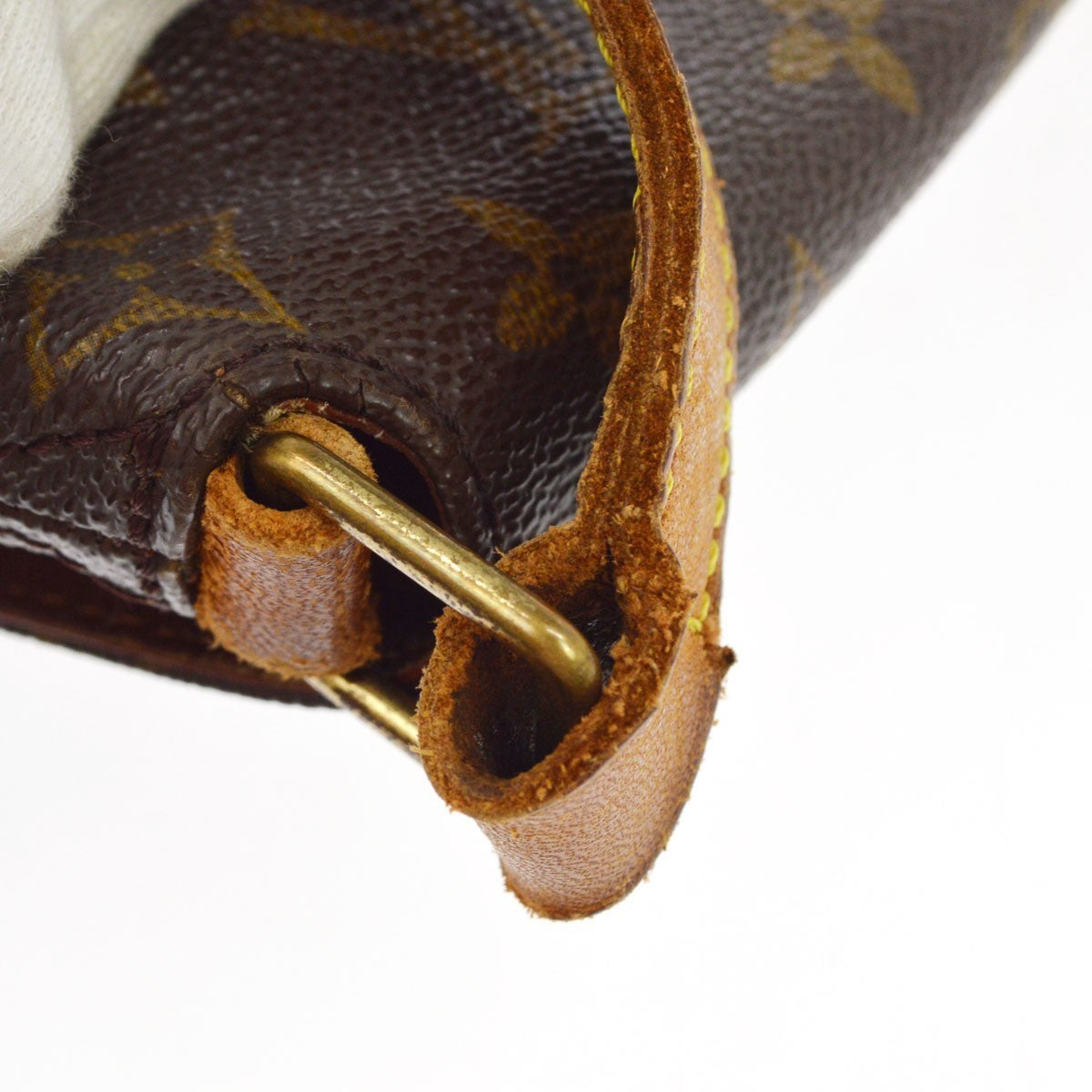Louis Vuitton Musette Monogram Canvas Brown Canvas Shoulder Bag Bag (Pre-Owned)