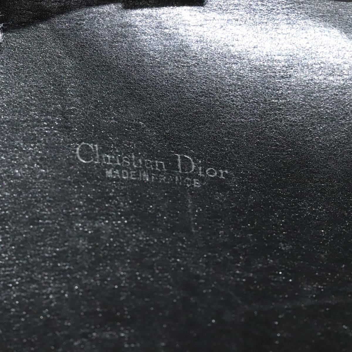 Christian Dior Trotter Shoulder Canvas Navy Canvas Handbag (Pre-Owned)