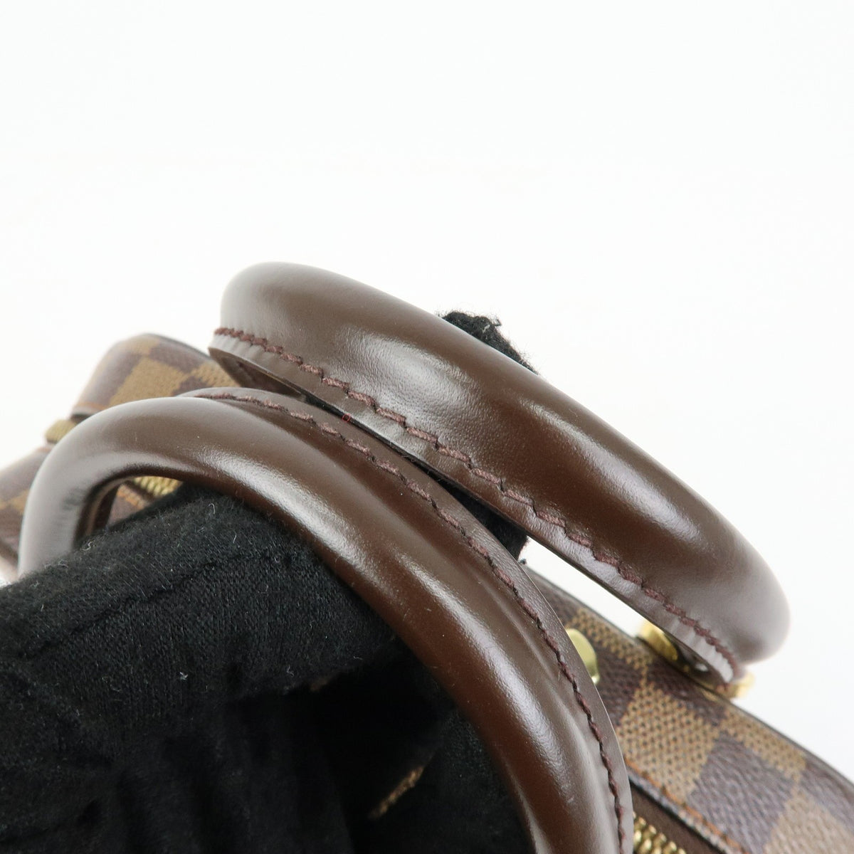 Louis Vuitton Sarria Damier Brown Canvas Handbag (Pre-Owned)
