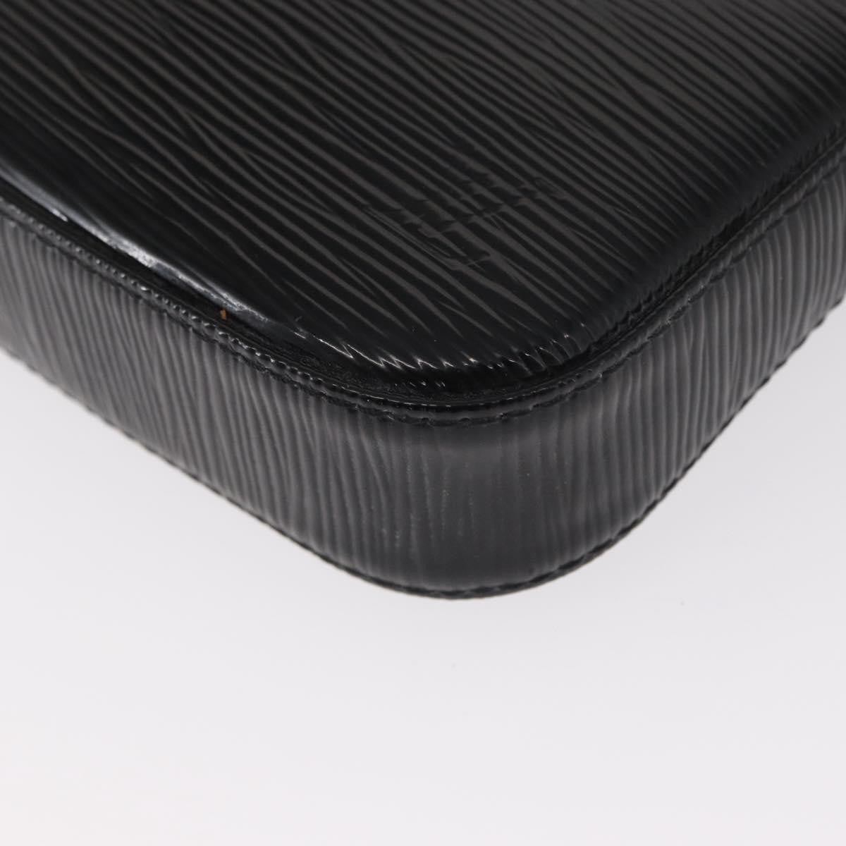 Louis Vuitton Pochette Accessoires Nm Electric Epi Leather Black Leather Clutche & Pouche Bag (Pre-Owned)