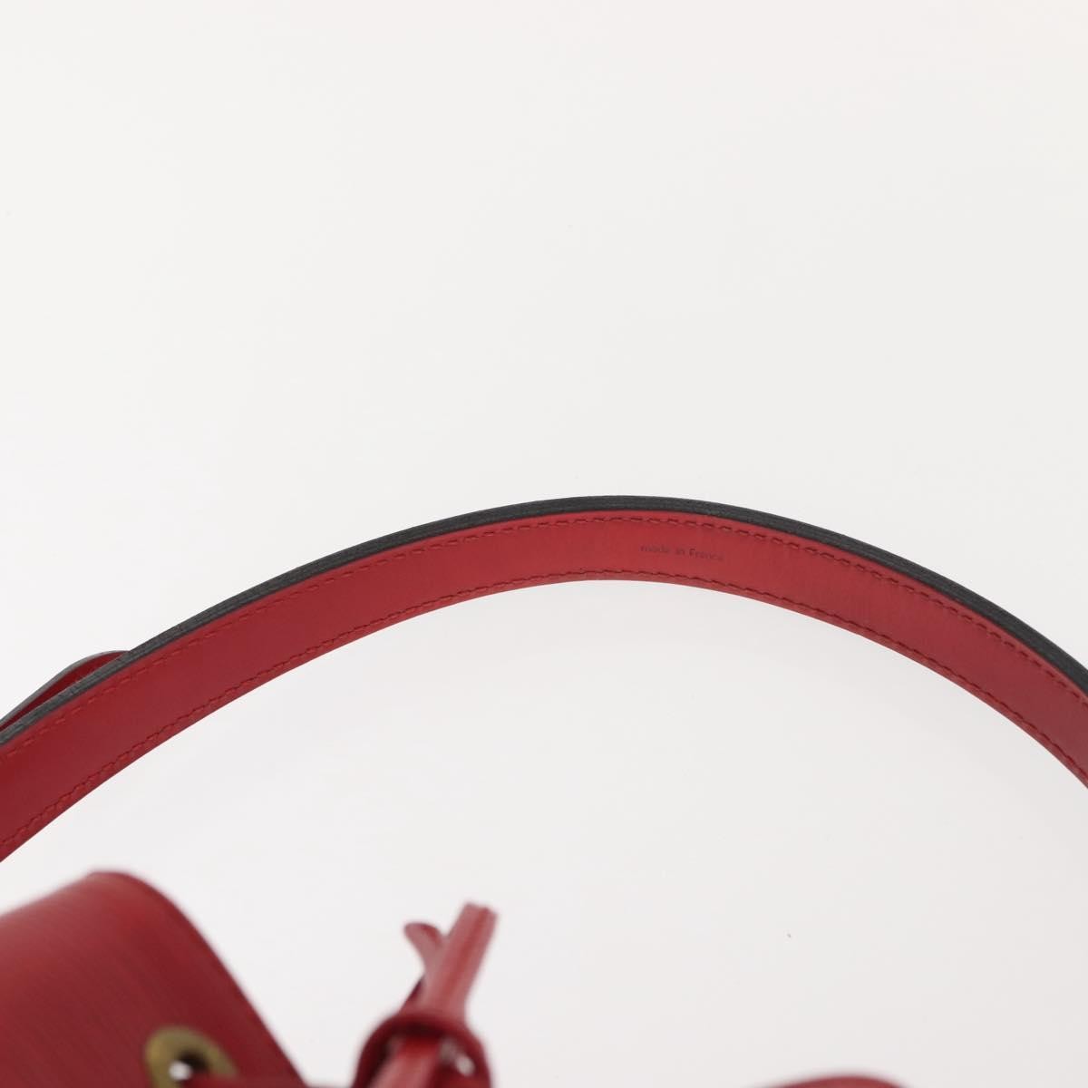 Louis Vuitton Noe Epi Leather Red Leather Shoulder Bag Bag (Pre-Owned)