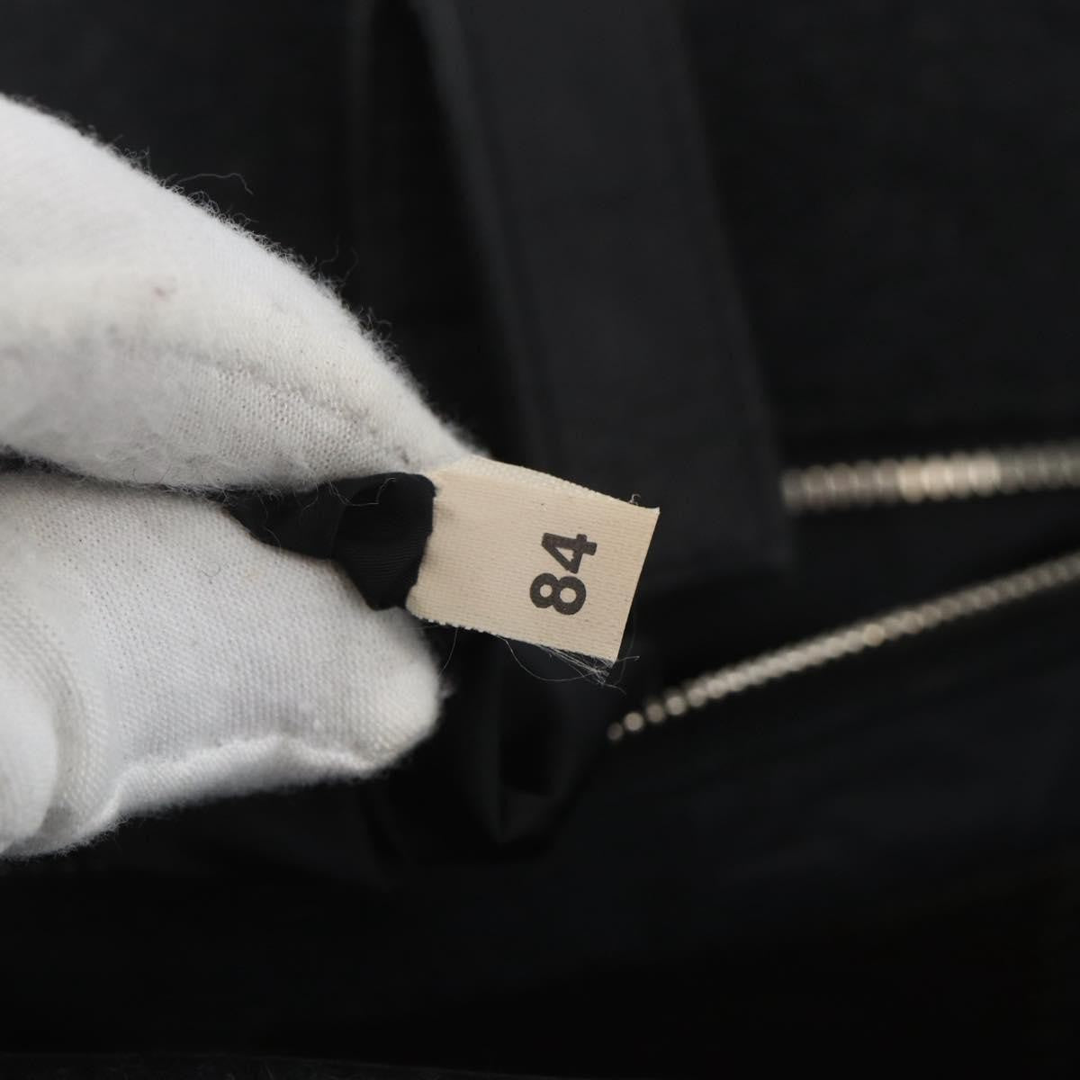 Prada Shoulder Wool Black Wool Shoulder Bag Bag (Pre-Owned)