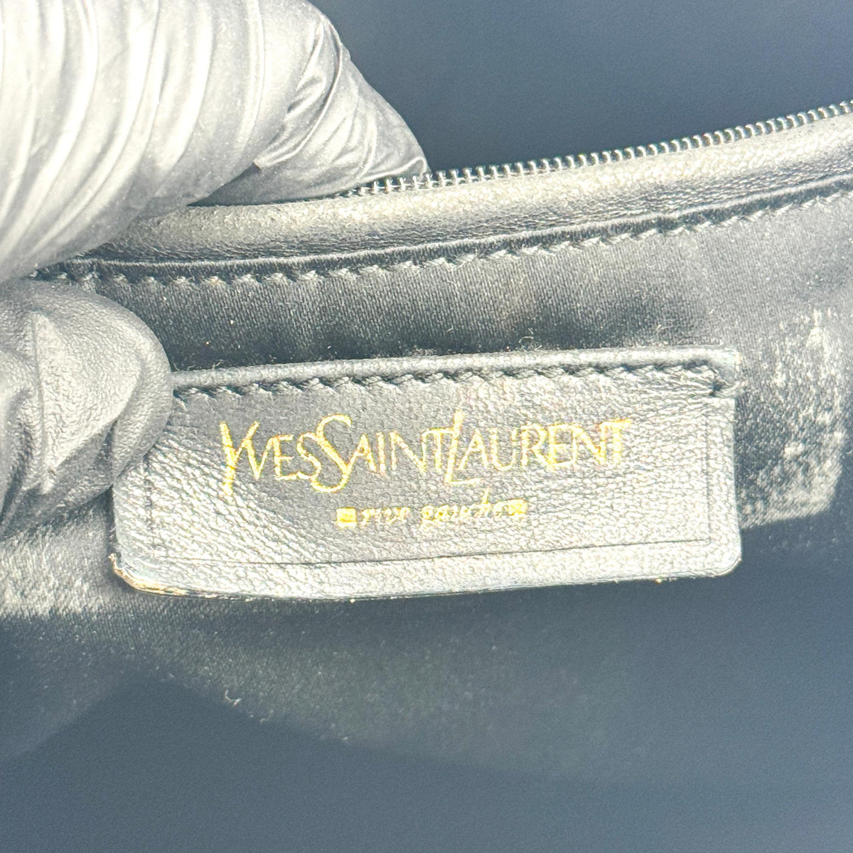 Saint Laurent Muse Patent Black Patent_Leather Shoulder Bag Bag (Pre-Owned)