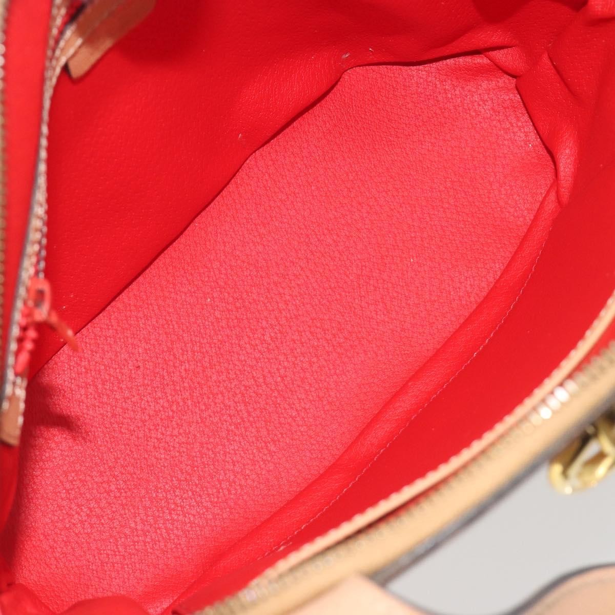 Celine Vintage Leather Beige Leather Shoulder Bag Bag (Pre-Owned)